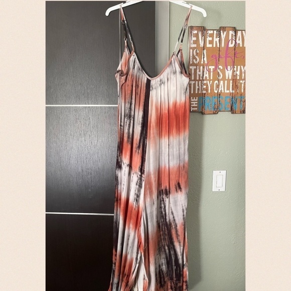 Sunset 🌅 Tie Die Jumpsuit - Picture 2 of 7